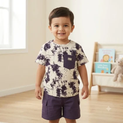 Kids Tie-Dye Tee by Lee Tex