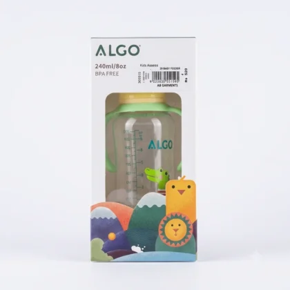 Algo 240ml BPA-Free Baby Feeder with Handles