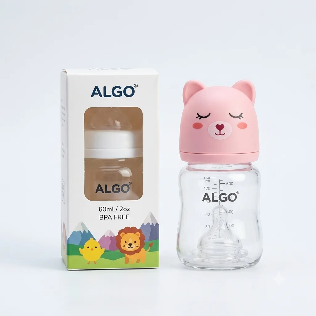 Algo 60ml BPA-Free Mini Baby Feeder Bottle