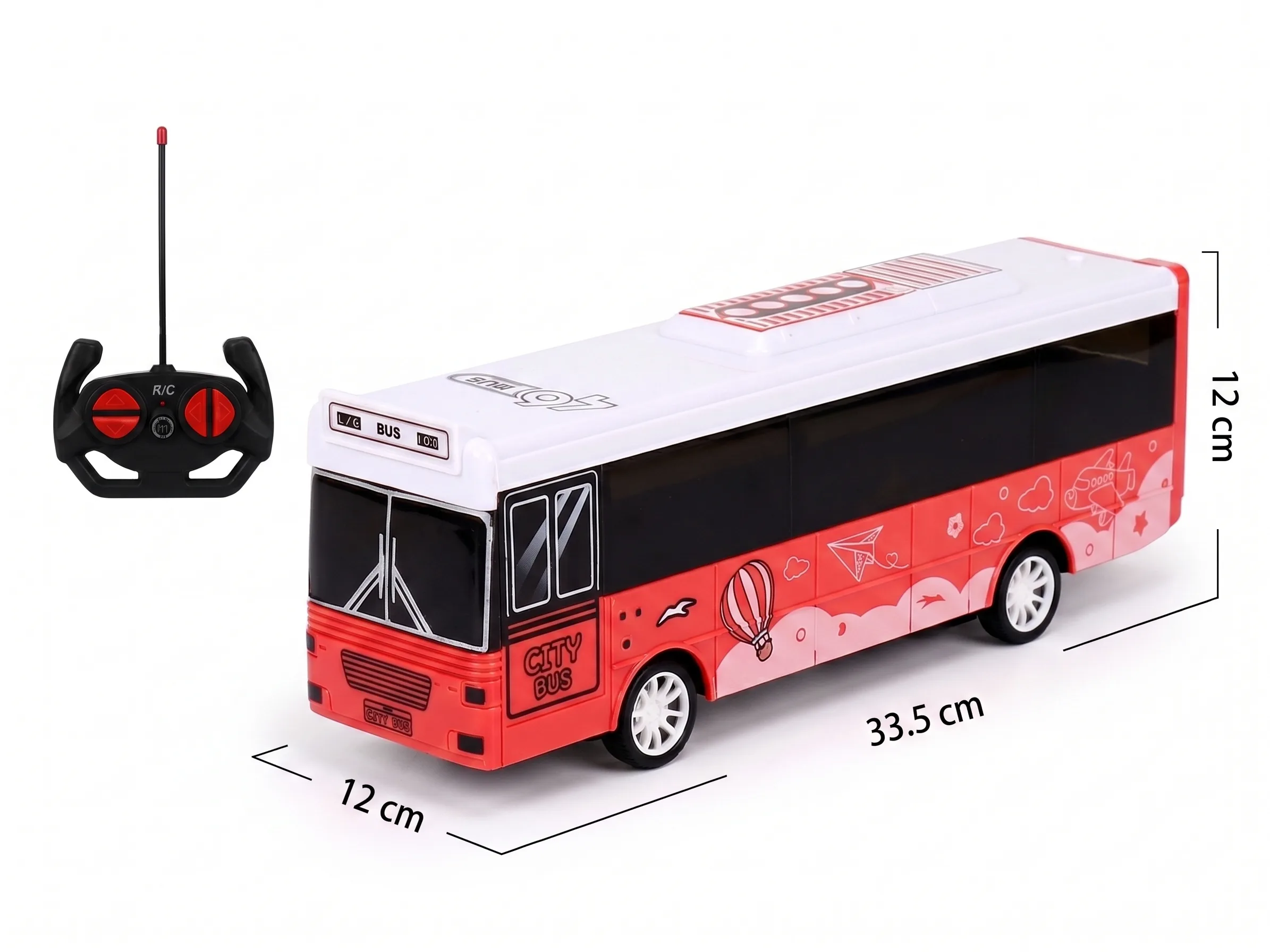 Blue Radio-Controlled City Bus Toy for Kids – High Quality Vehicle - Image 3