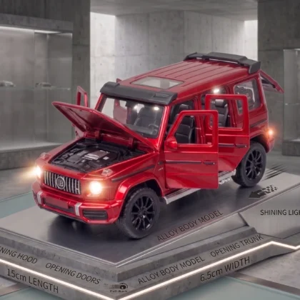 1:32 Scale Brabus Die-Cast Metal Model Car with Sound & Light