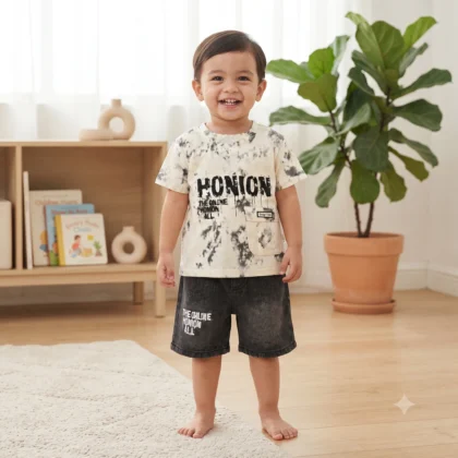 Kids Honion Tie-Dye Outfit Set