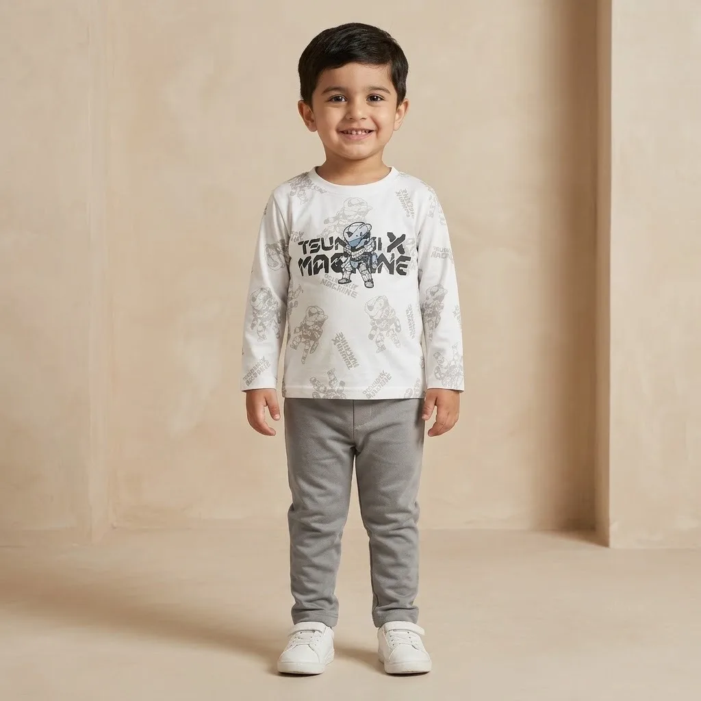 Boys Tsunami Machine Graphic Set