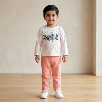 Boys Robot Graphic 2-Piece Set