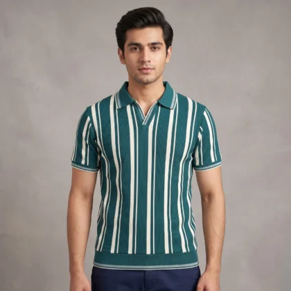 Men’s HB Dolphin Striped Polo
