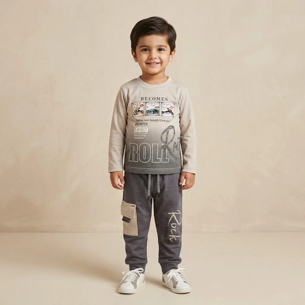 Boys Roll Rock 2-Piece Set